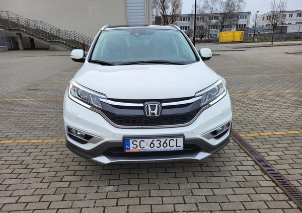 Honda CR-V cena 73900 przebieg: 168500, rok produkcji 2015 z Częstochowa małe 121